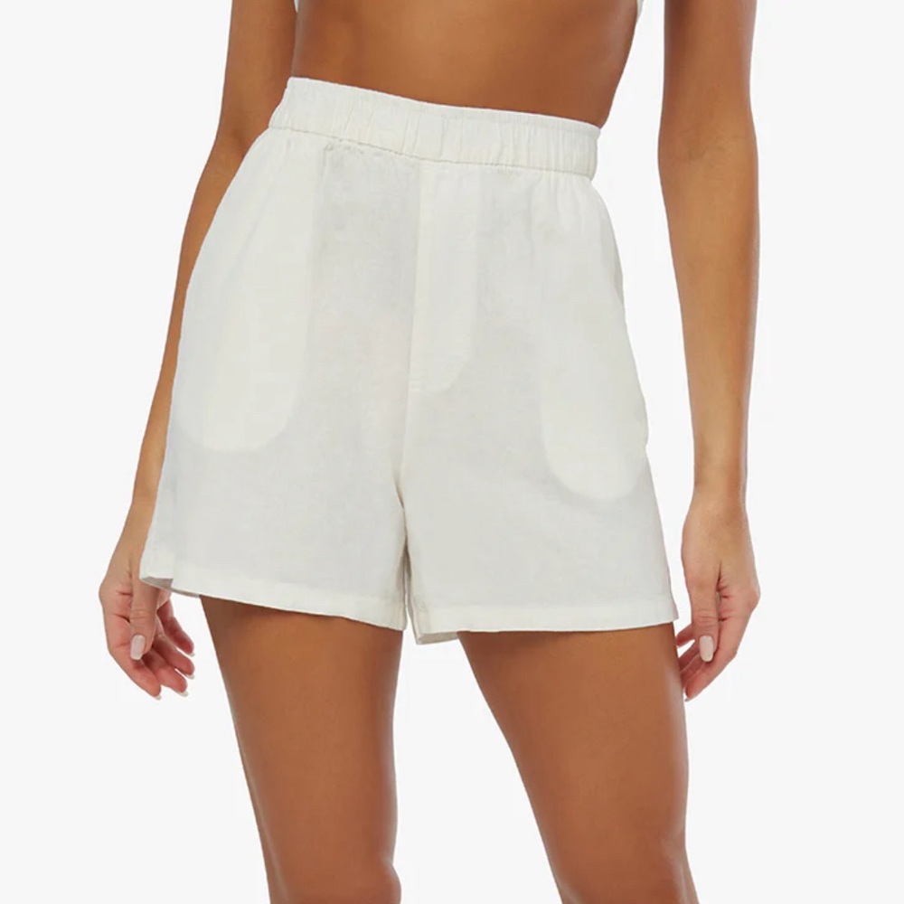 NWT WeWoreWhat Linen Shorts